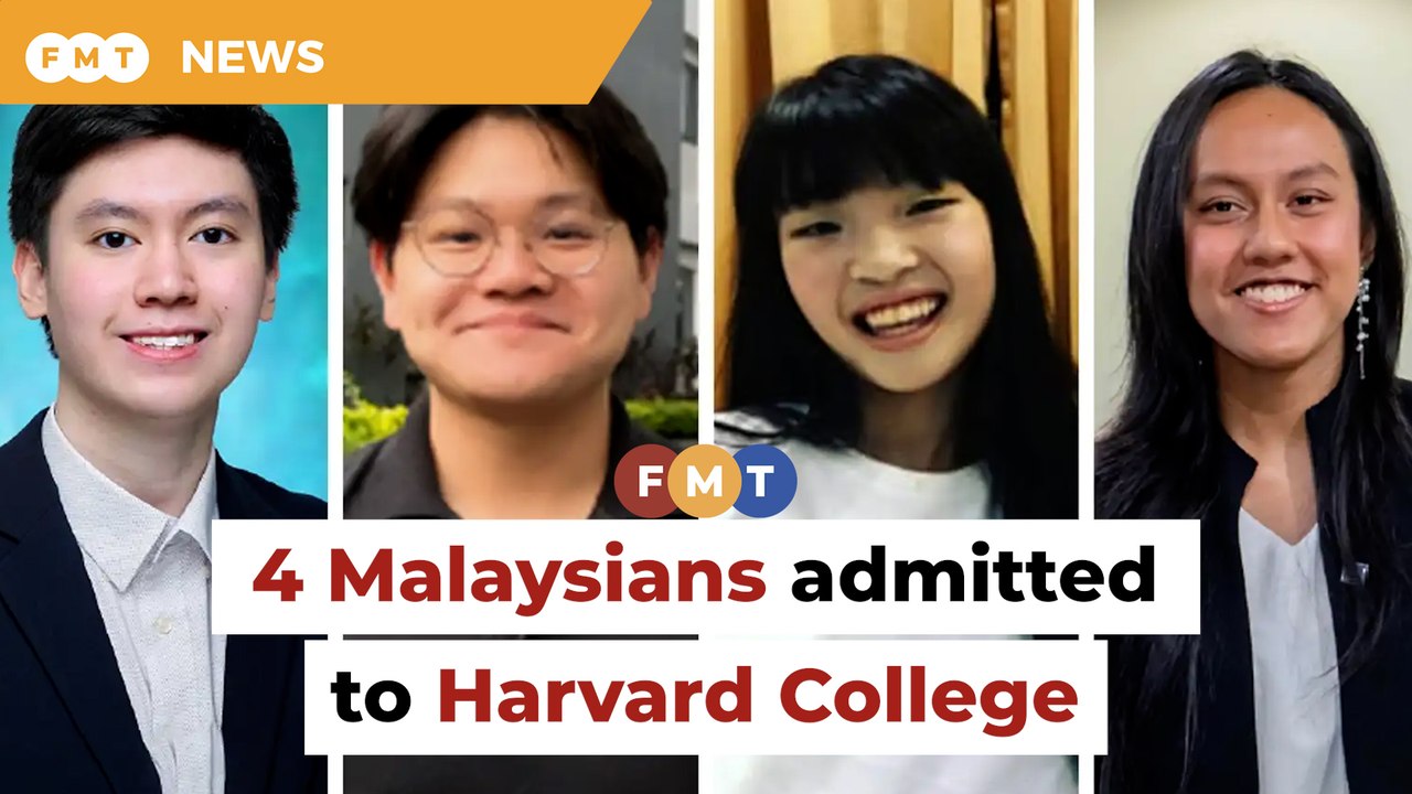 4 Four Malaysians Accepted into Harvard College
