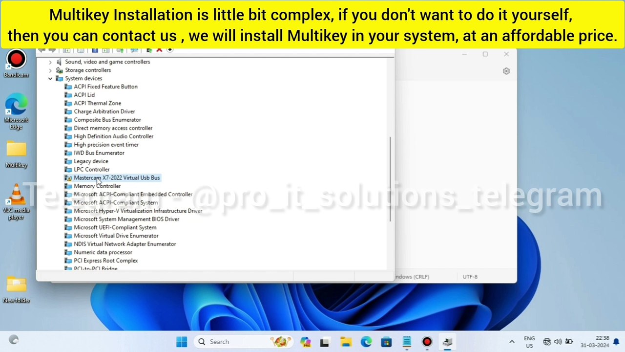 How to solve Mastercam 2023 Error (No license Found) Windows 10/11. FIX