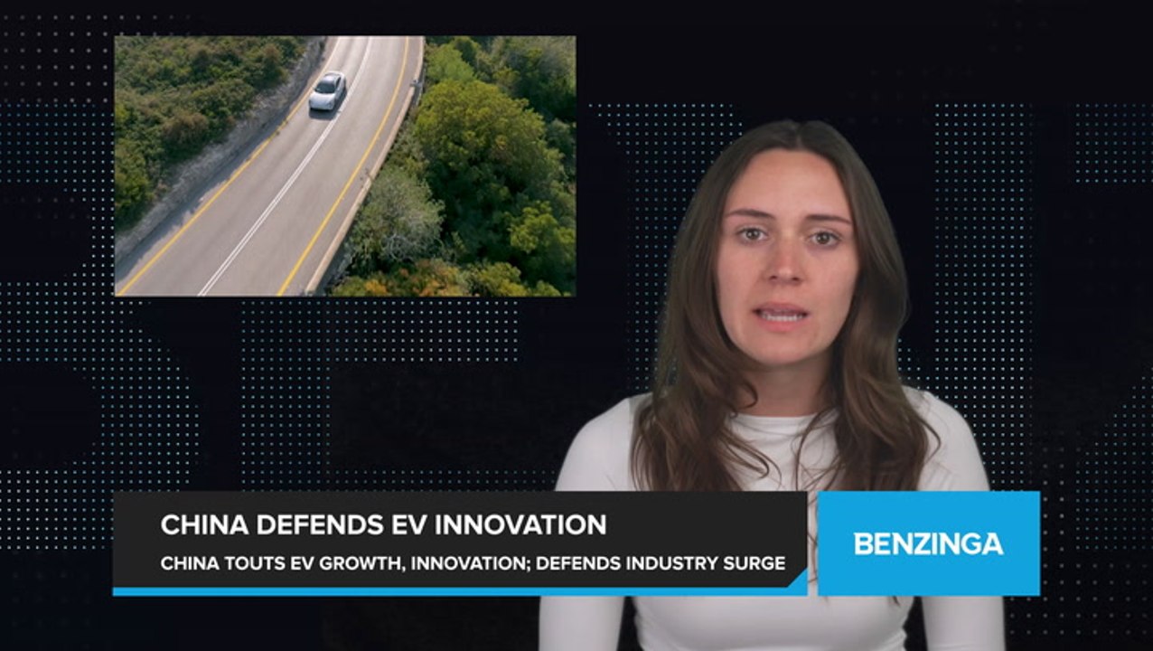 China Credits EV Growth to 'Constant Innovations,' Defends EV Industry's Rapid Growth