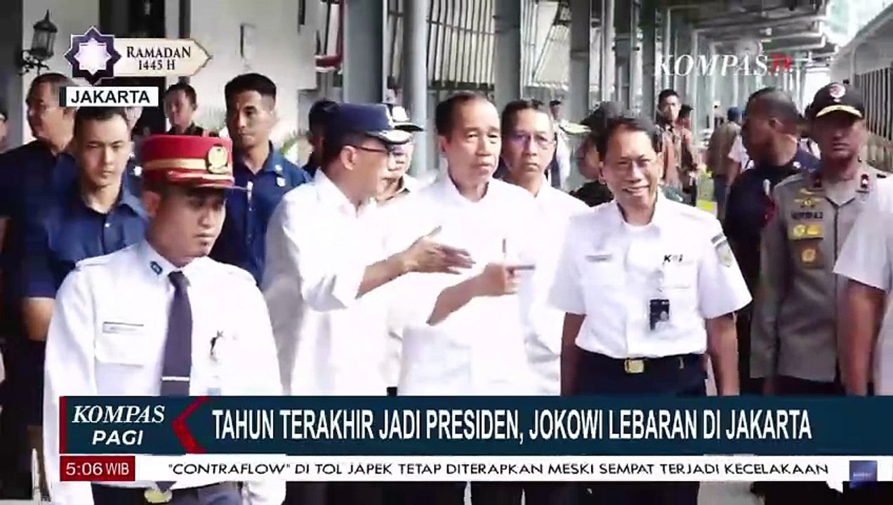 Tahun Terakhir Jadi Presiden RI, Jokowi Lebaran di Jakarta
