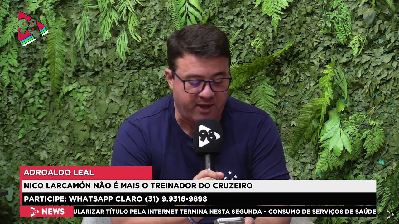 Cruzeiro demite o técnico Nicolás Larcamón