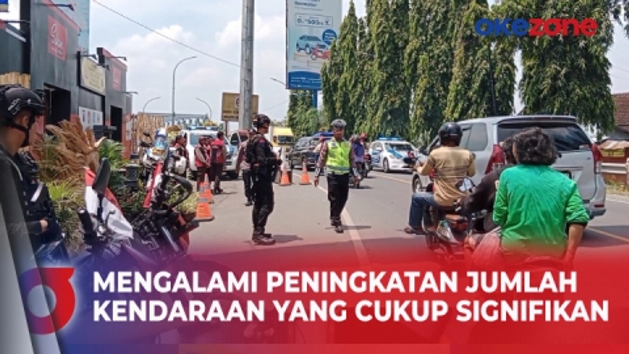 Arus Mudik Perbatasan Jawa Tengah dan Jawa Timur Meningkat