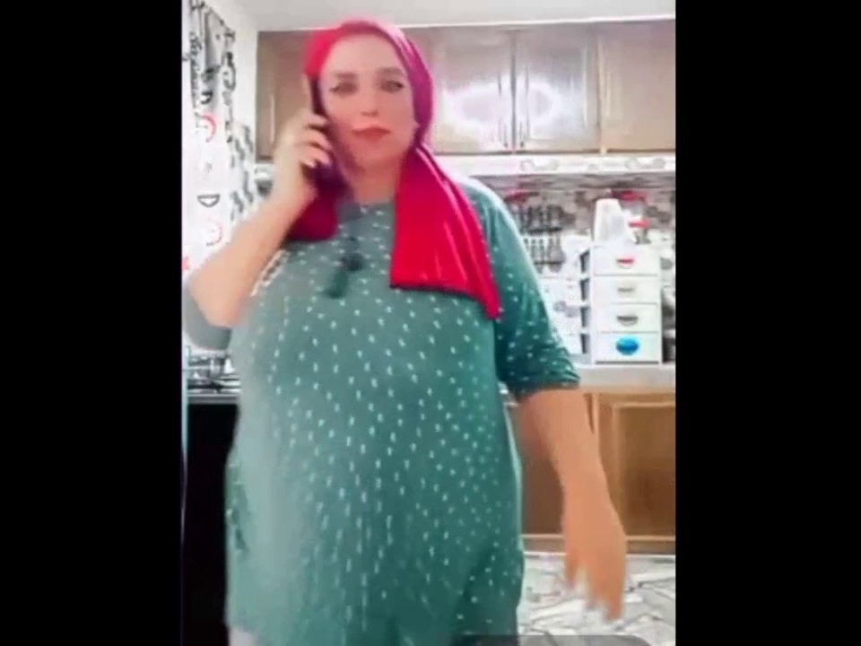 روتين تخينة في المطبخ