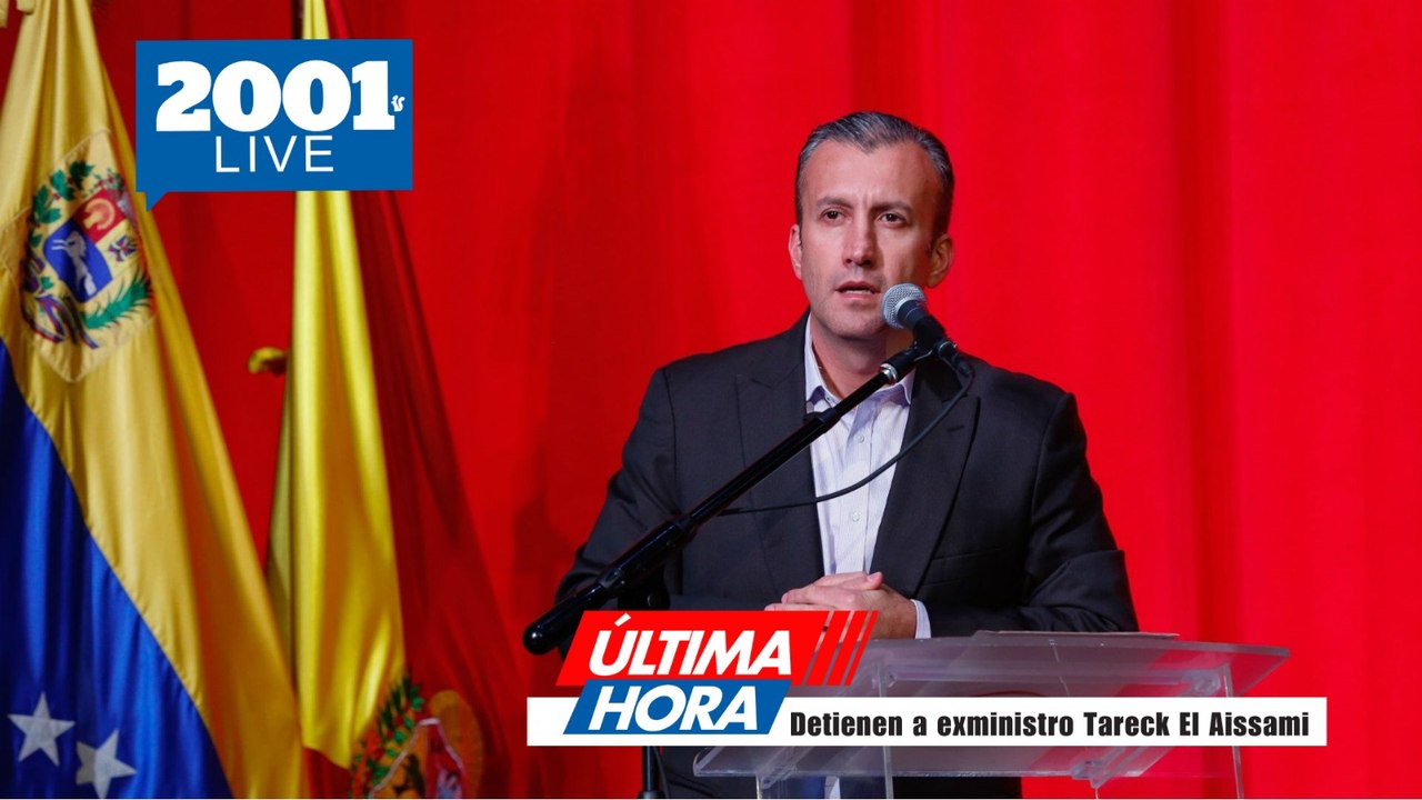 Fiscal General anuncia detención de Tareck El Aissami y otros dos funcionarios