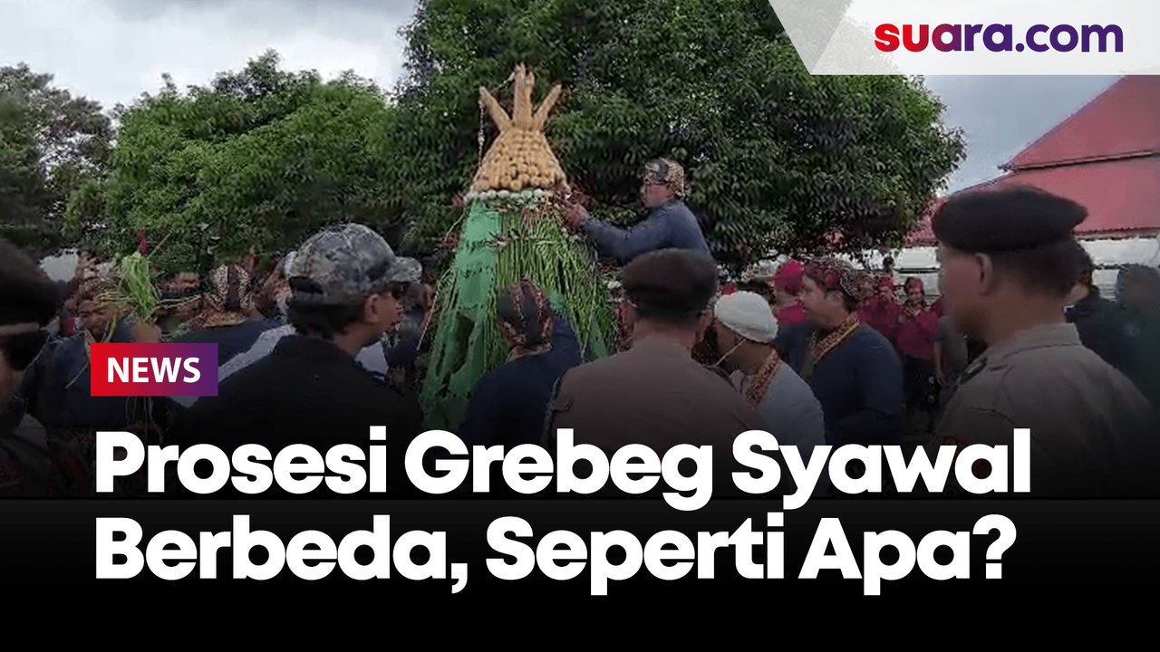 Prosesi Grebeg Syawal Berbeda dari Tahun Sebelumnya