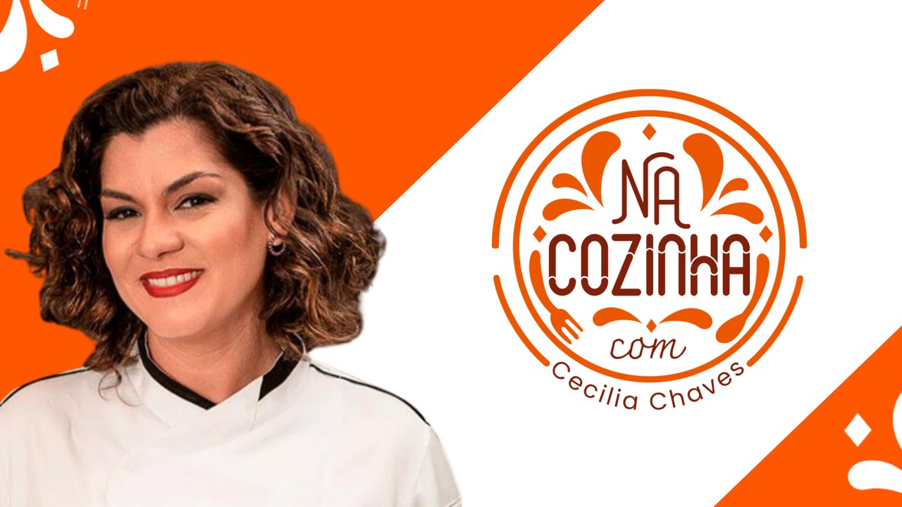Cecilia Chaves apresenta o programa Na Cozinha