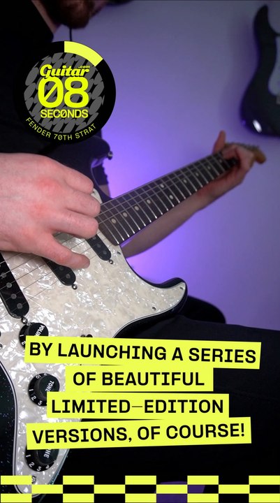 60 Seconds: Fender 70th Anniversary Stratocaster