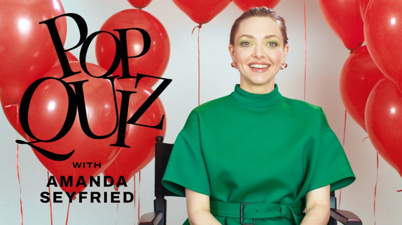 Amanda Seyfried Reveals Surprising Talents & Snack Secrets 🍿 | Marie Claire Pop Quiz