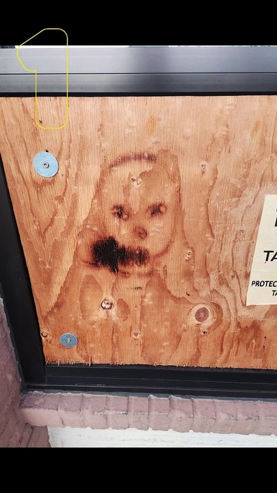Faces Appeared on the Wooden Surfaces