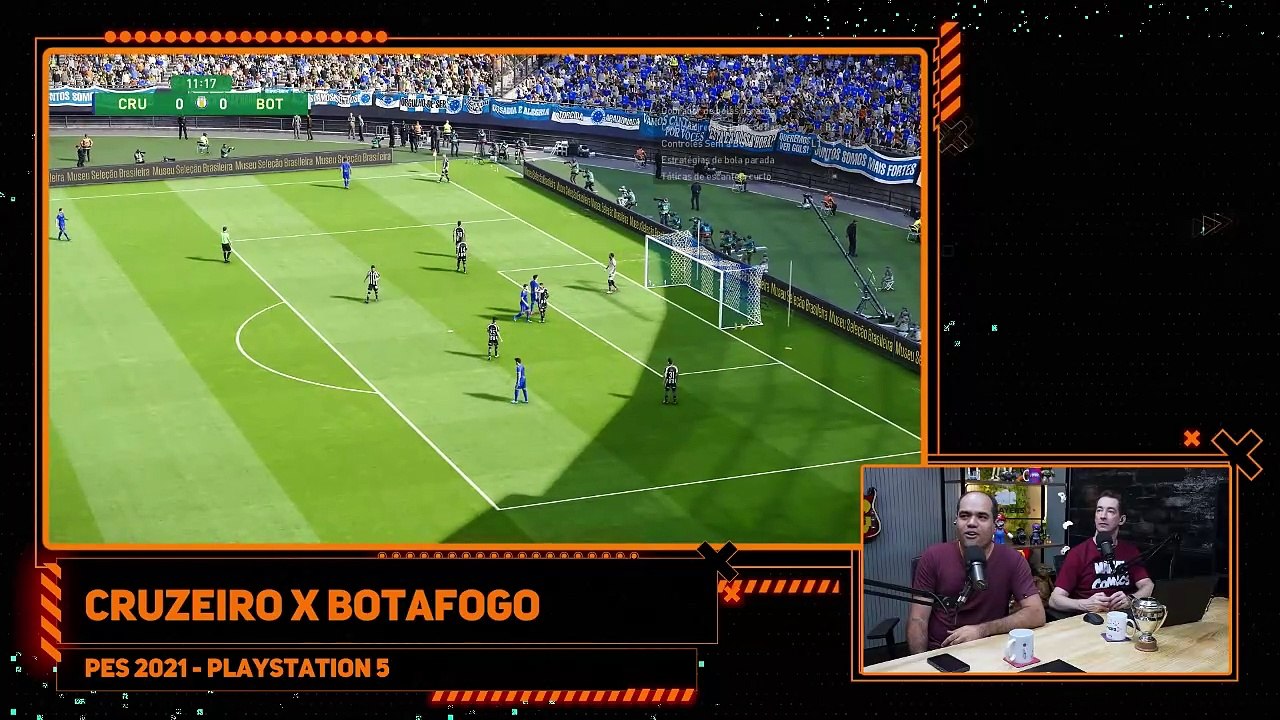 OS PLAYERS 98 | Cruzeiro x Botafogo no Play Station