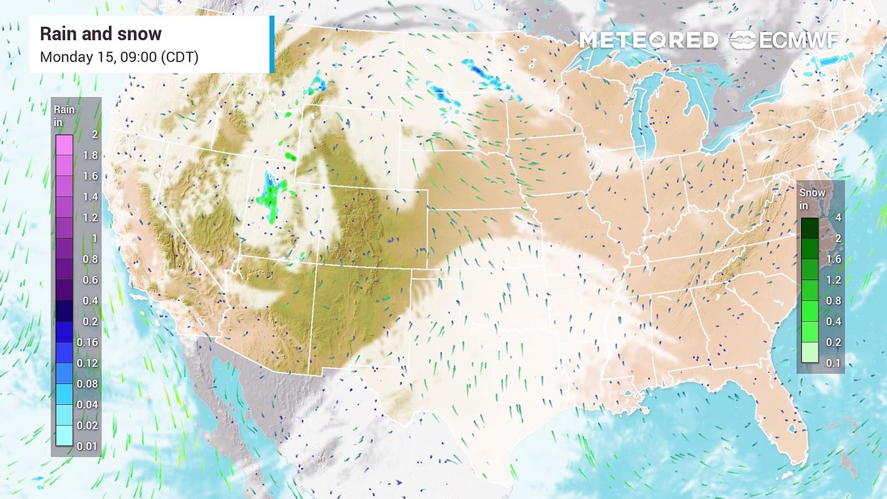 Thunderstorms for the Central US This Week