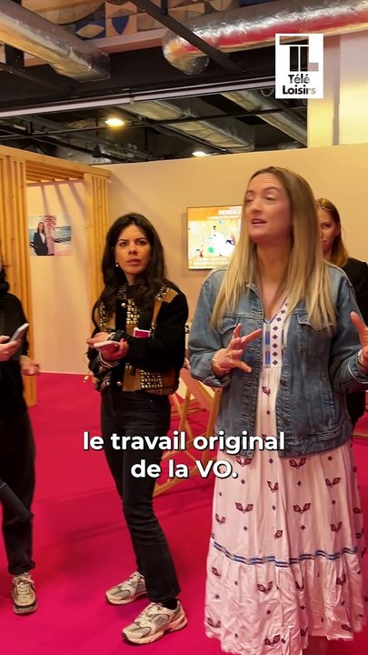 Canne Séries : Atelier doublage avec Dorothée Pousséo, Rose et Punani