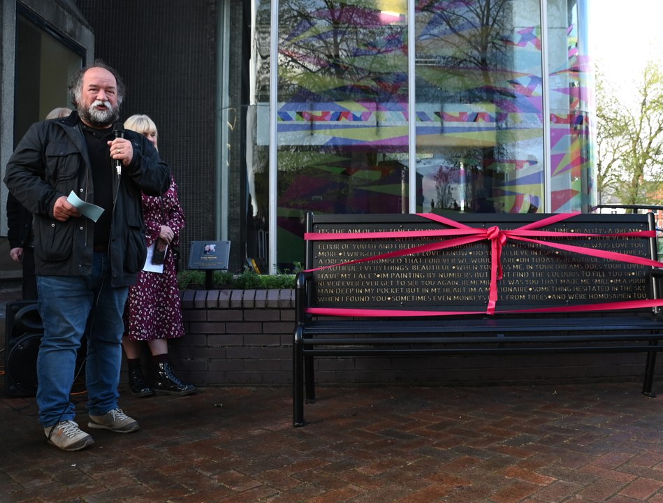 Buzzcocks frontman memorial bench unveiled