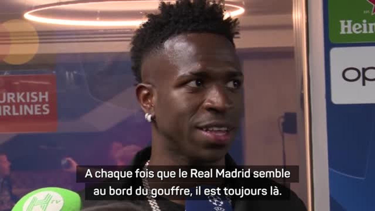 Real Madrid - Vinicius : "Continuer d'écrire l'histoire avec cette équipe"