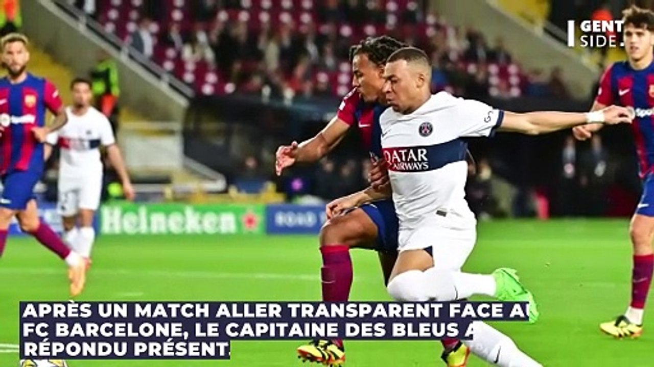 PSG-Barça : Mbappé a laissé son ego de côté