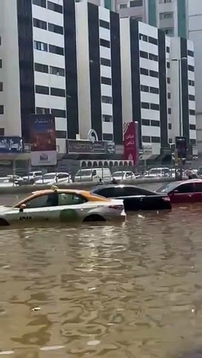 Flood near Al Wahda Post Office
