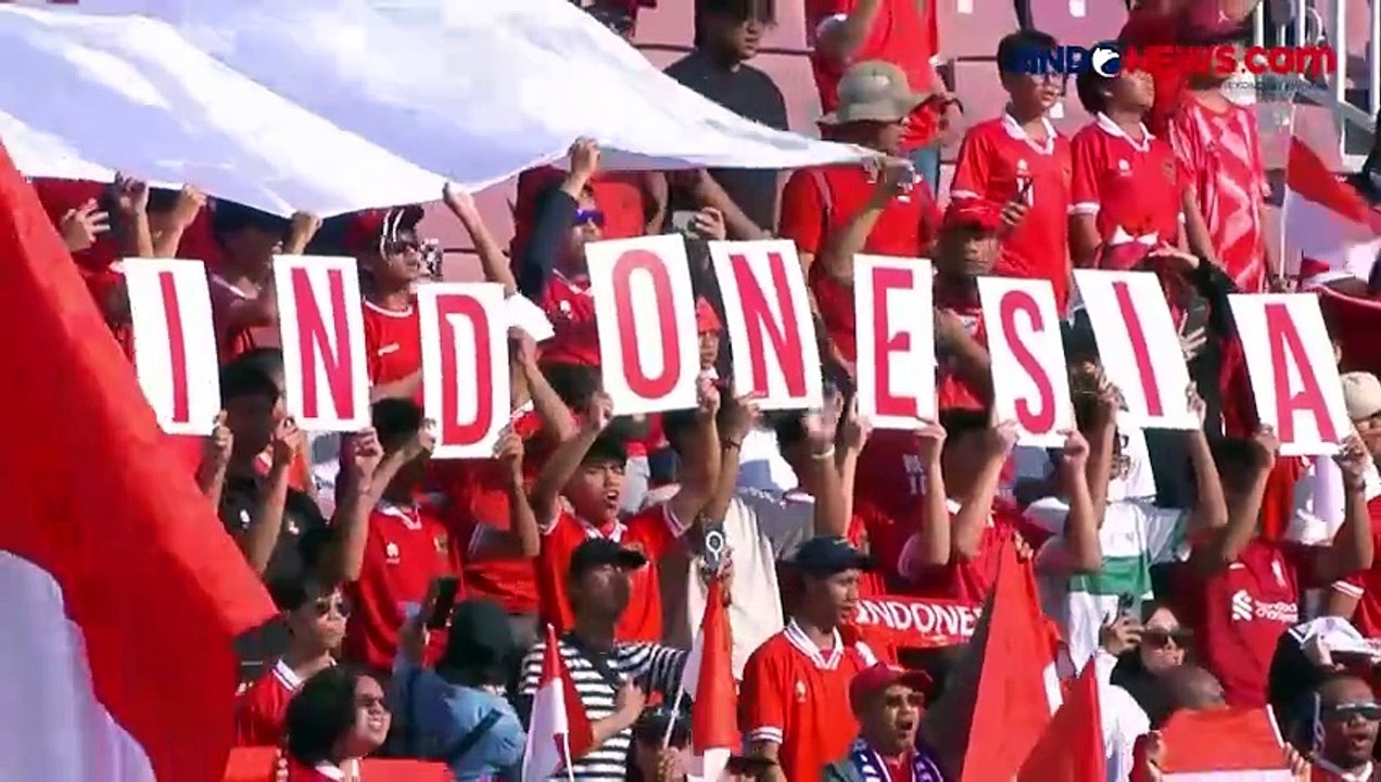 Gol Sundulan Komang Teguh Bawa Timnas Indonesia Ungguli Timnas Australia U-23 di Babak Pertama