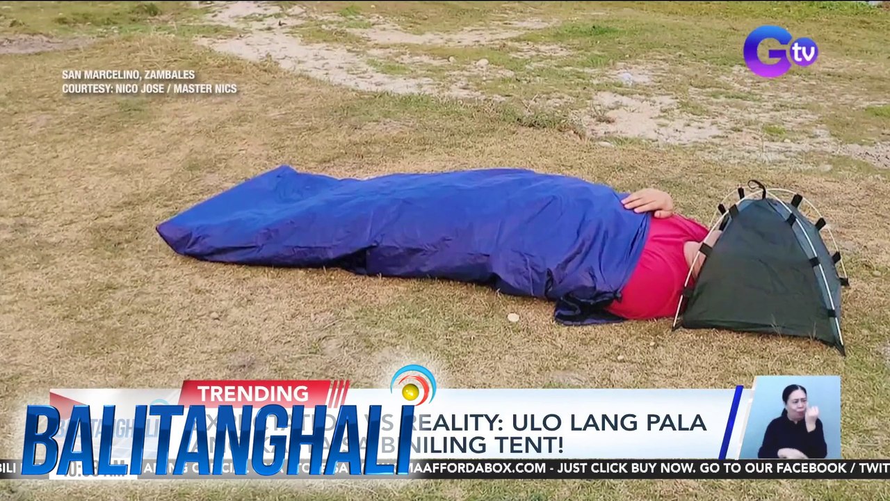 Expectation vs reality na tent! | BT