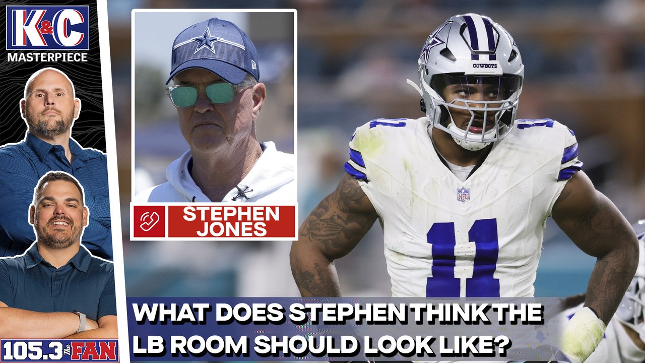 Stephen Jones on offseason accomplishments, QB plans, LB room