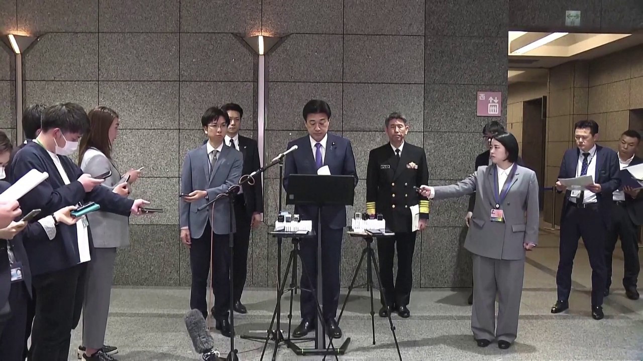 Two Japanese navy helicopters crash during exercise