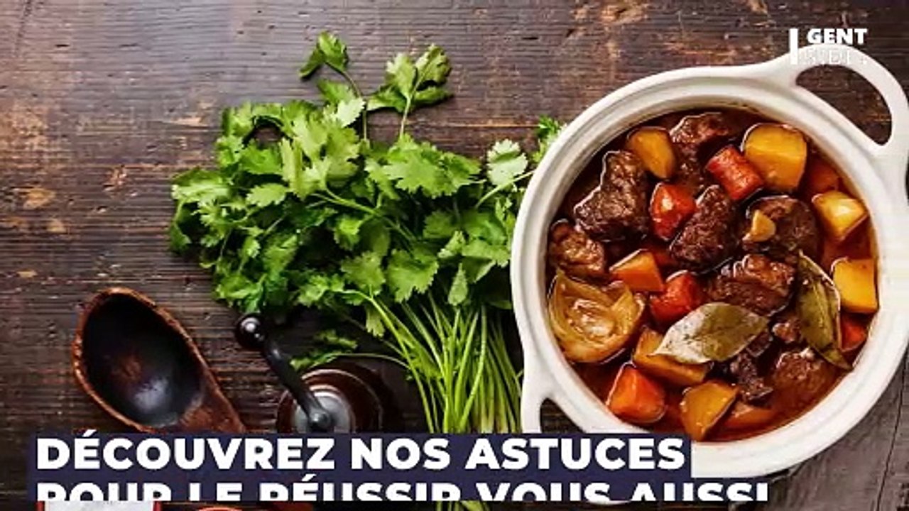 Comment réussir son bœuf bourguignon ?