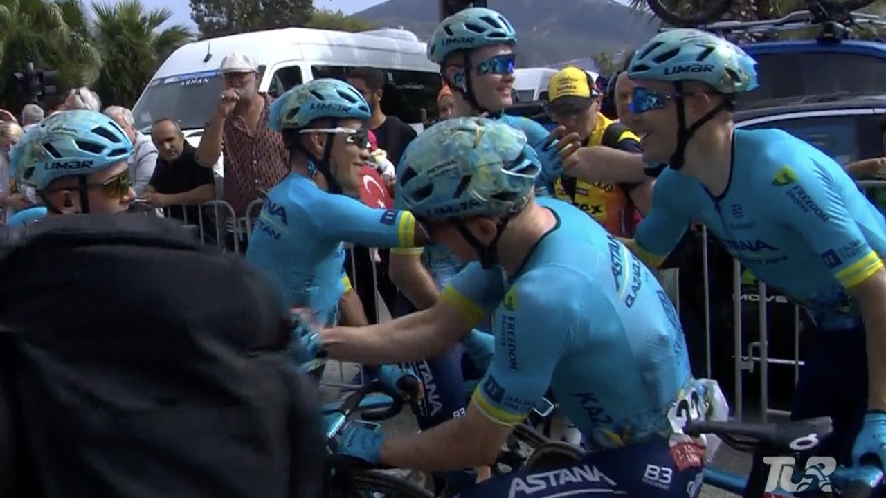 Cyclisme - Tour de Turquie 2024 - Max Kanter s'offre la 2e étape, l'habituel poisson pilote de Mark Cavendish gagne sa première victoire chez les Pros