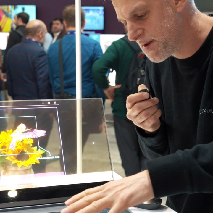 Ordinateur transparent