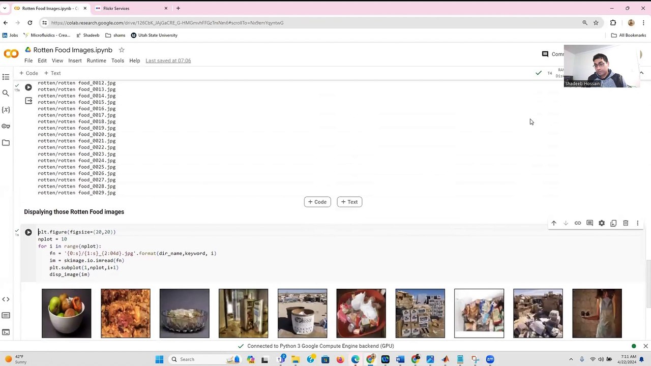 How to load images from FlickrAPI for Machine Learning Training -Image Training
