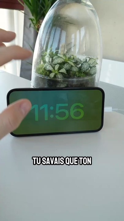 Comment transformer son iPhone en réveil de table de nuit ⏰