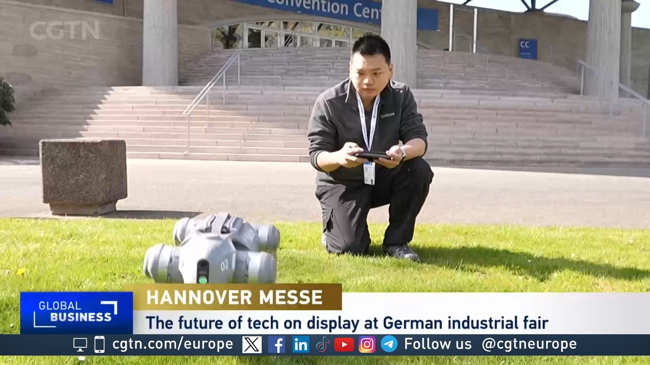 The future of tech on display at the German industrial fair