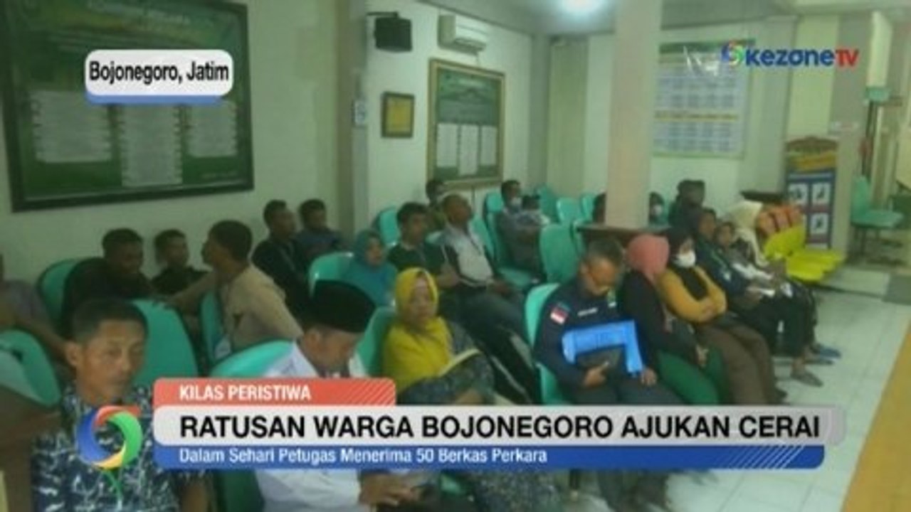 Ratusan Warga Bojonegoro Ajukan Cerai