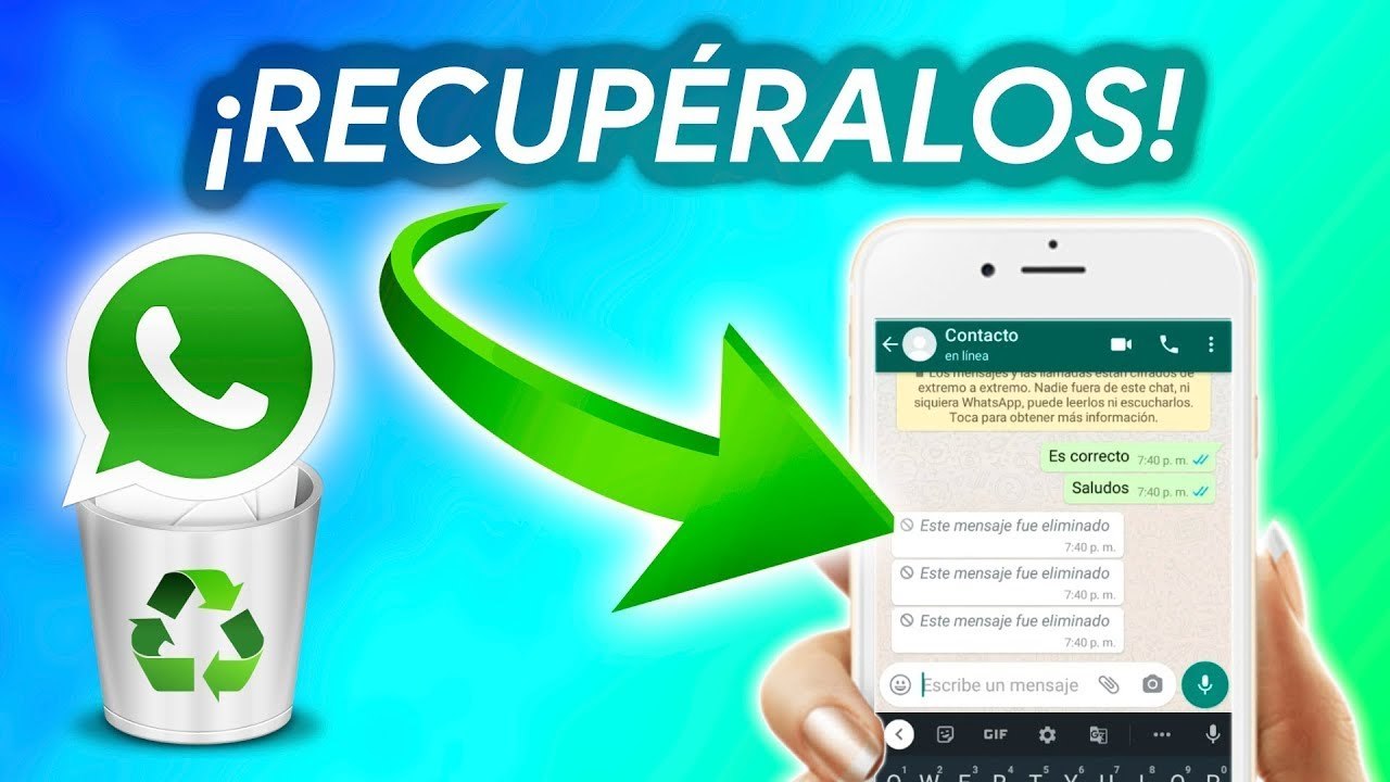 Cómo RECUPERAR MENSAJES BORRADOS WhatsApp 2023!! ÉXITO 100%