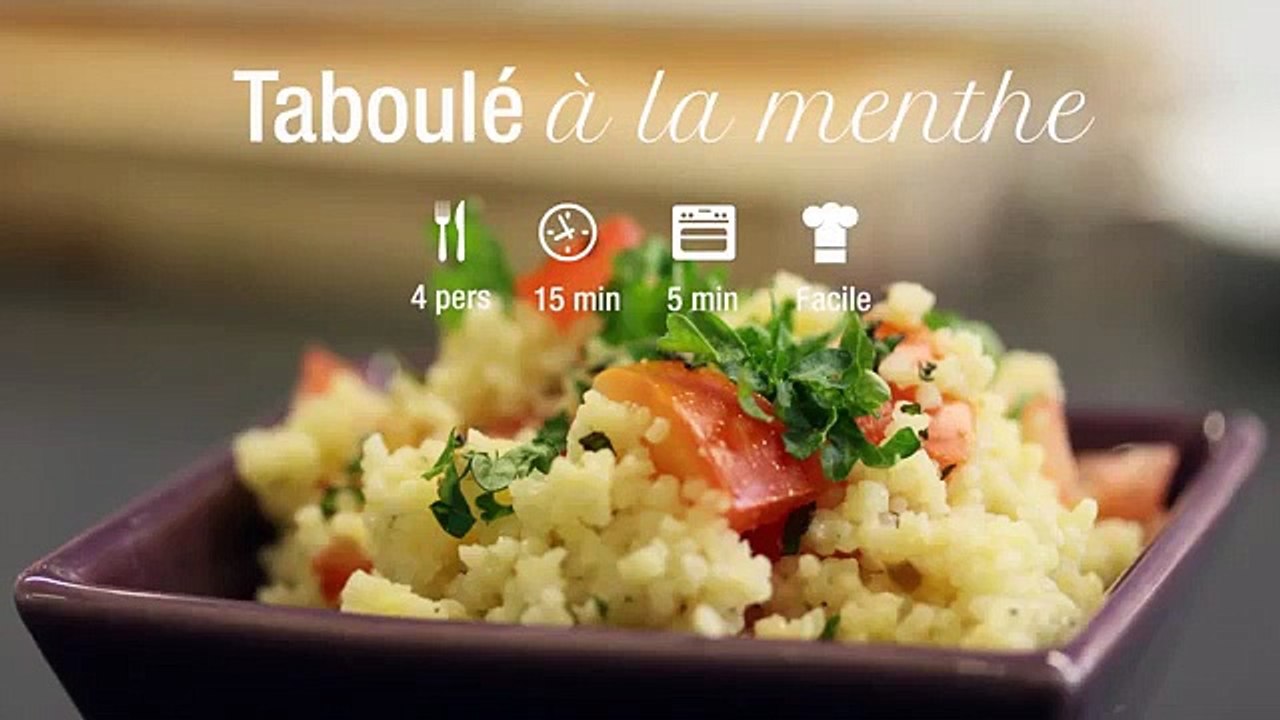 Recette de taboulé à l'orientale