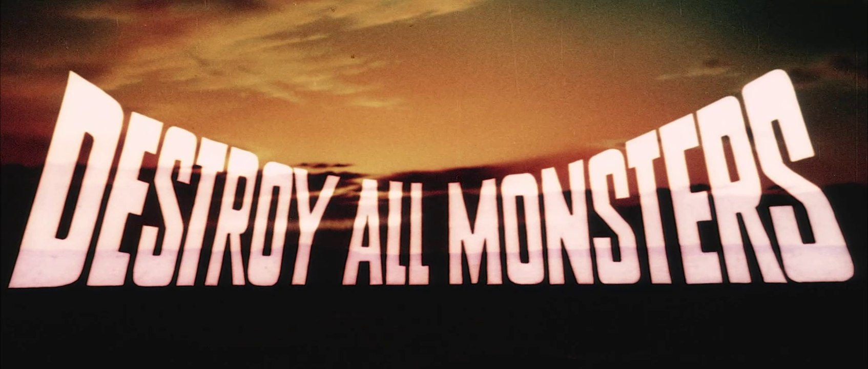 Destroy All Monsters - English Export Version Visuals