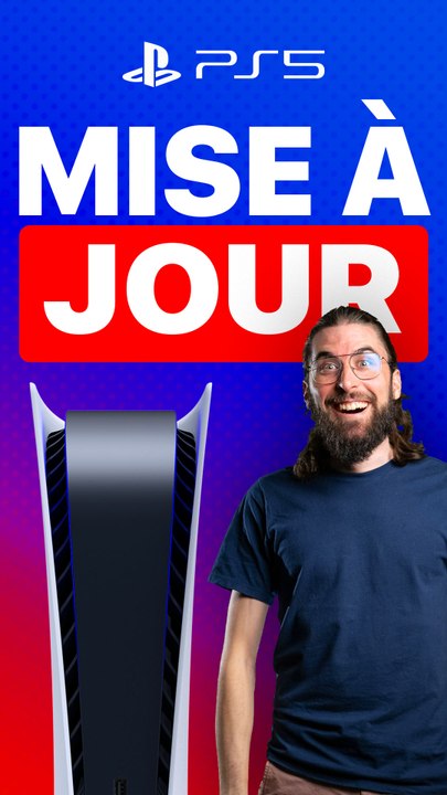 Nouvelle mise à jour PS5