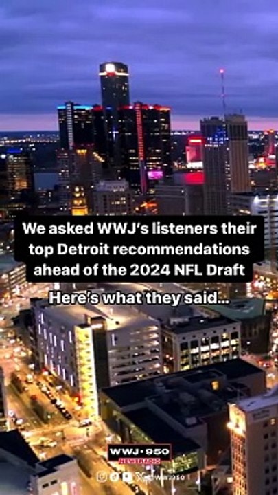 Detroit Draft NFL Draft
