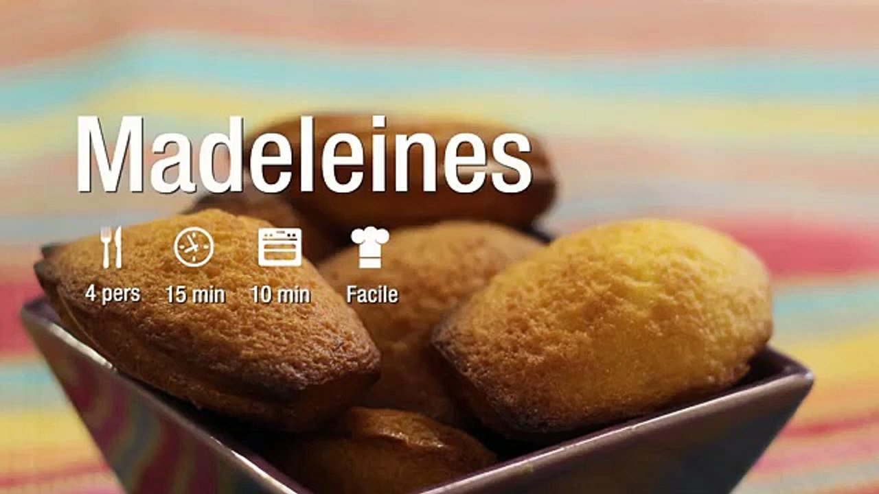 Recette de madeleines