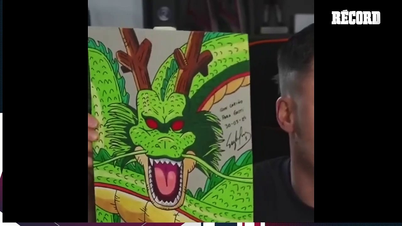 ¡TODO UN ARTISTA! NICOLÁS TAGLIAFICO MOSTRÓ SU TALENTO "OCULTO" CON DIBUJOS DE DRAGON BALL Z