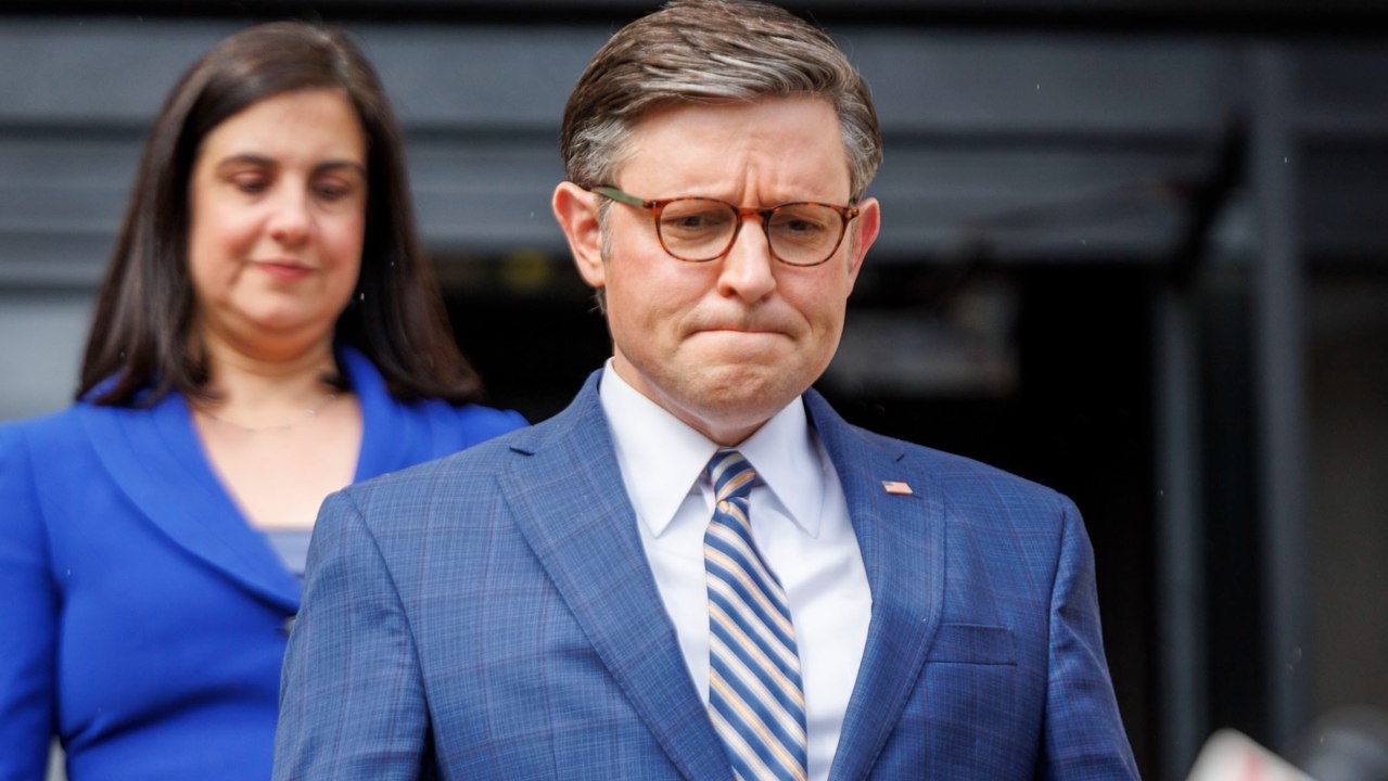 El indendiario discurso de Mike Johnson