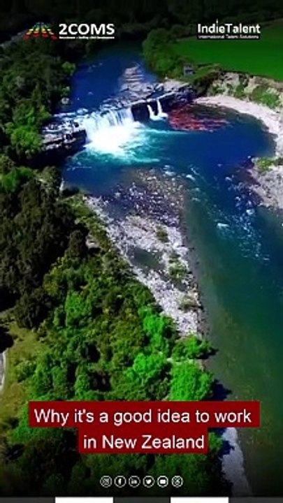 Why working in New Zealand is a good choice for your career | #IndieTalent #2COMS