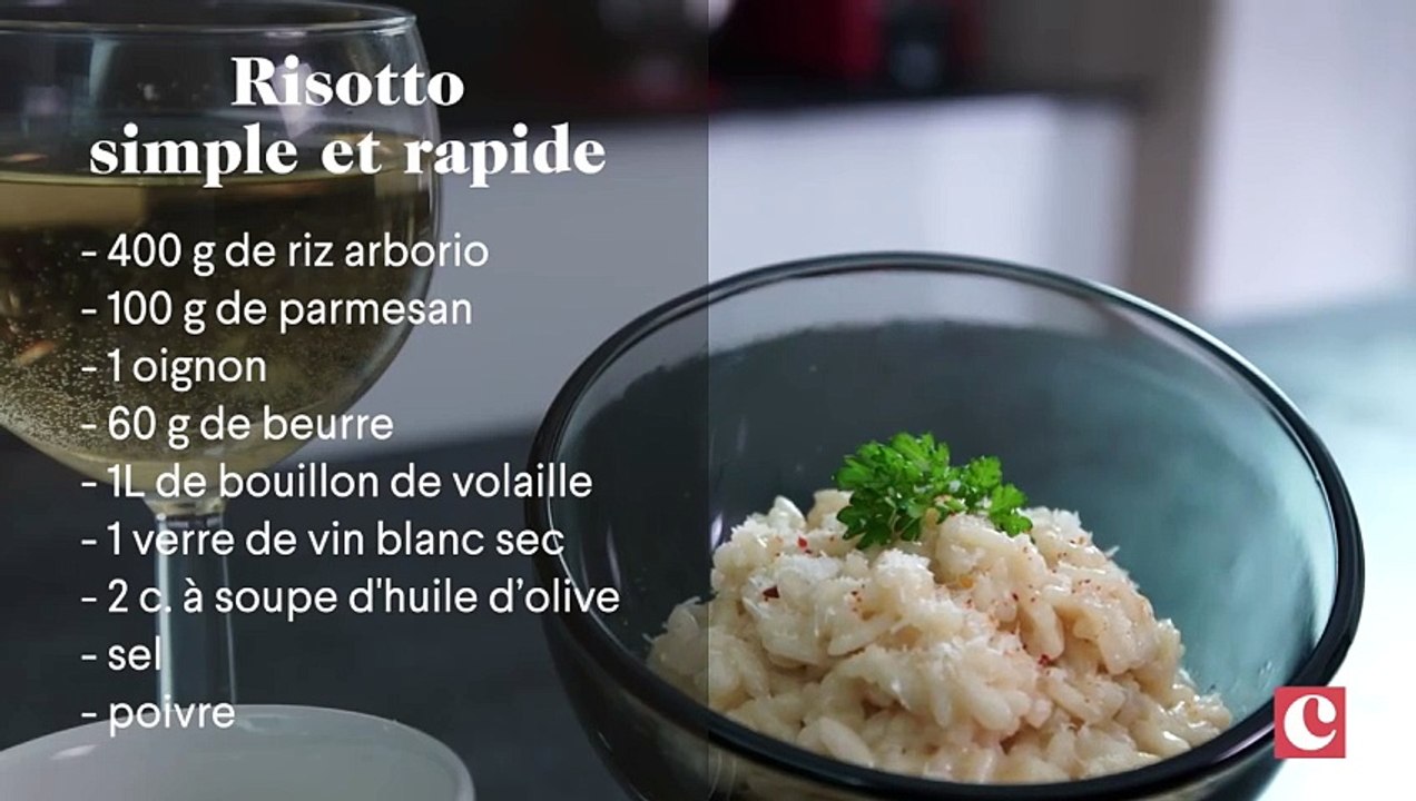 Risotto simple et rapide