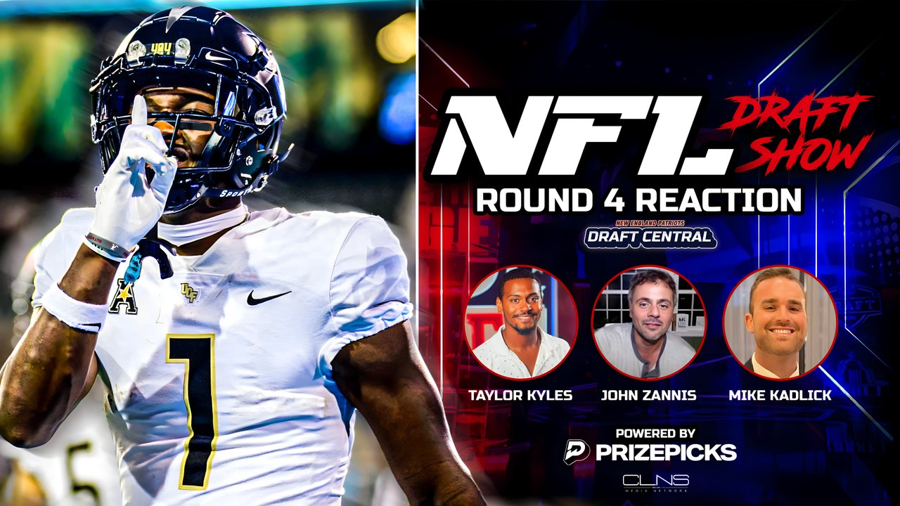 LIVE: Patriots Round 4 Reaction | CLNS Draft Central