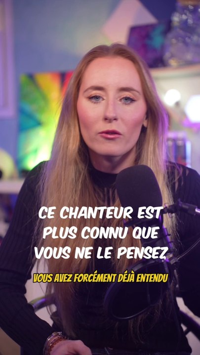 Ce CHANTEUR est PLUS CONNU que vous ne le pensez !