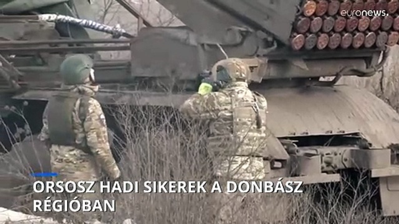 Orosz előretörés a Donbasz régióban