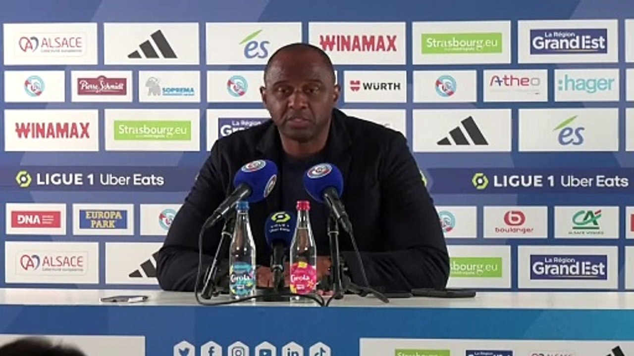Patrick Vieira : "Nous sommes sans doute à notre place" !
