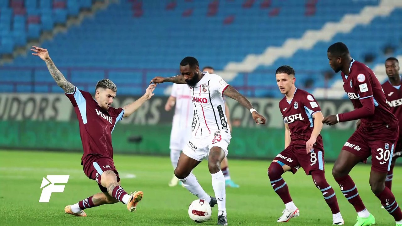 Trabzonspor - Gaziantep FK maçı (VİDEO)