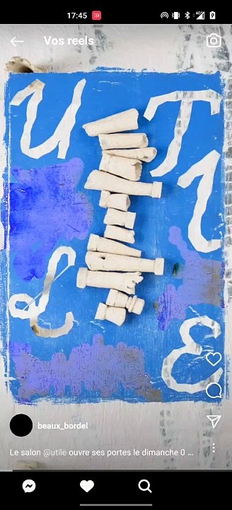 Reels pour le salon : identité graphique fictive 🎨