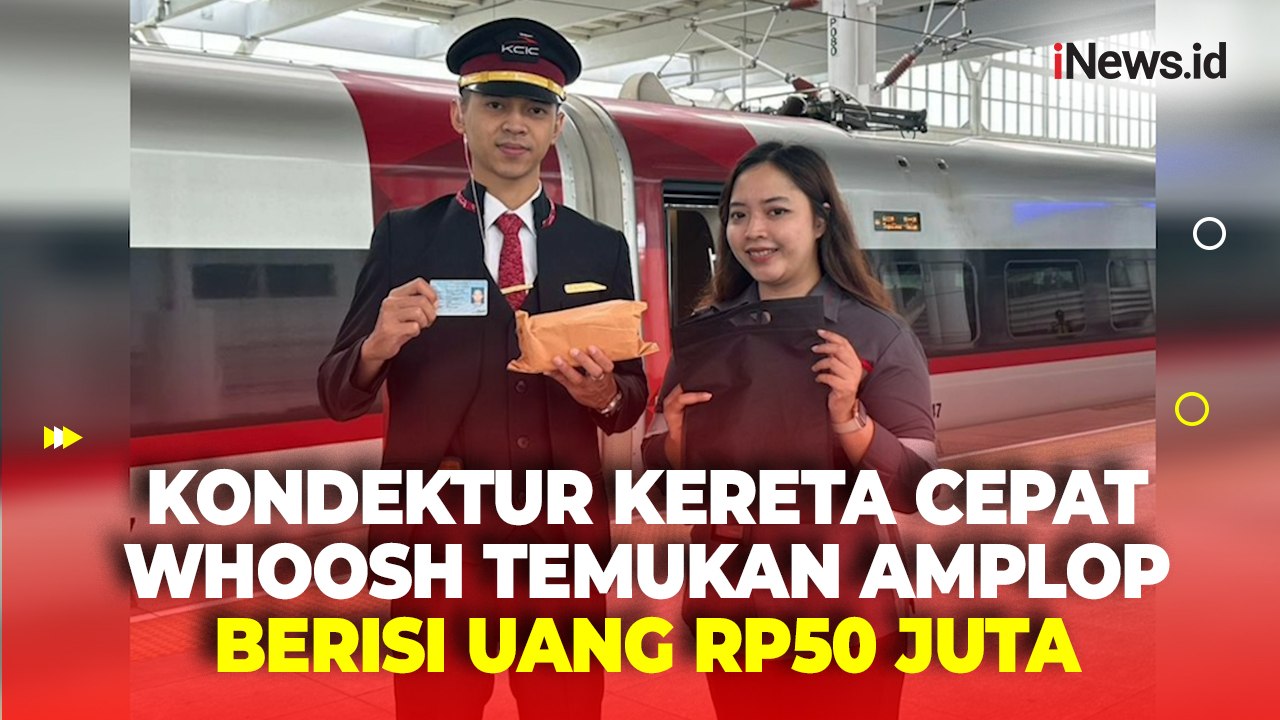 Petugas KCIC Kembalikan Amplop Berisi Rp50 Juta Milik Penumpang