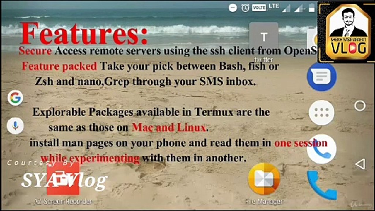 Installing Termux Application on Android Phone | SYA VLOG