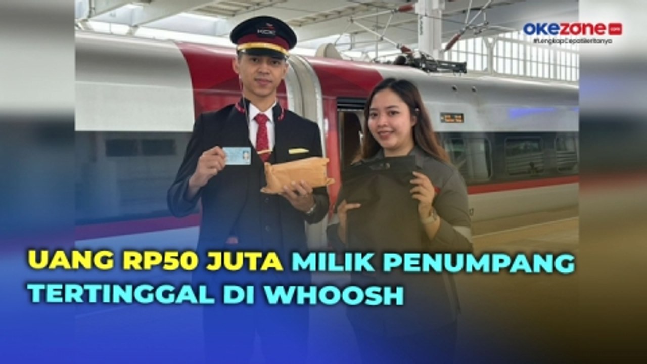 Petugas KCIC Kembalikan Barang Penumpang Whoosh yang Tertinggal, Berisi Uang Rp50 Juta
